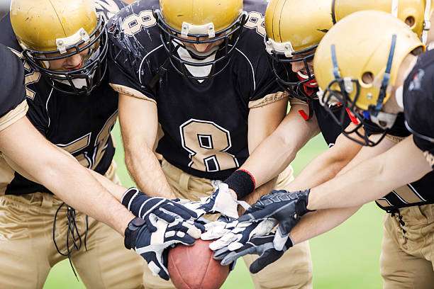 Different positions of football gloves serve different purposes