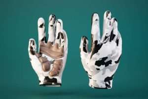 DIY football gloves